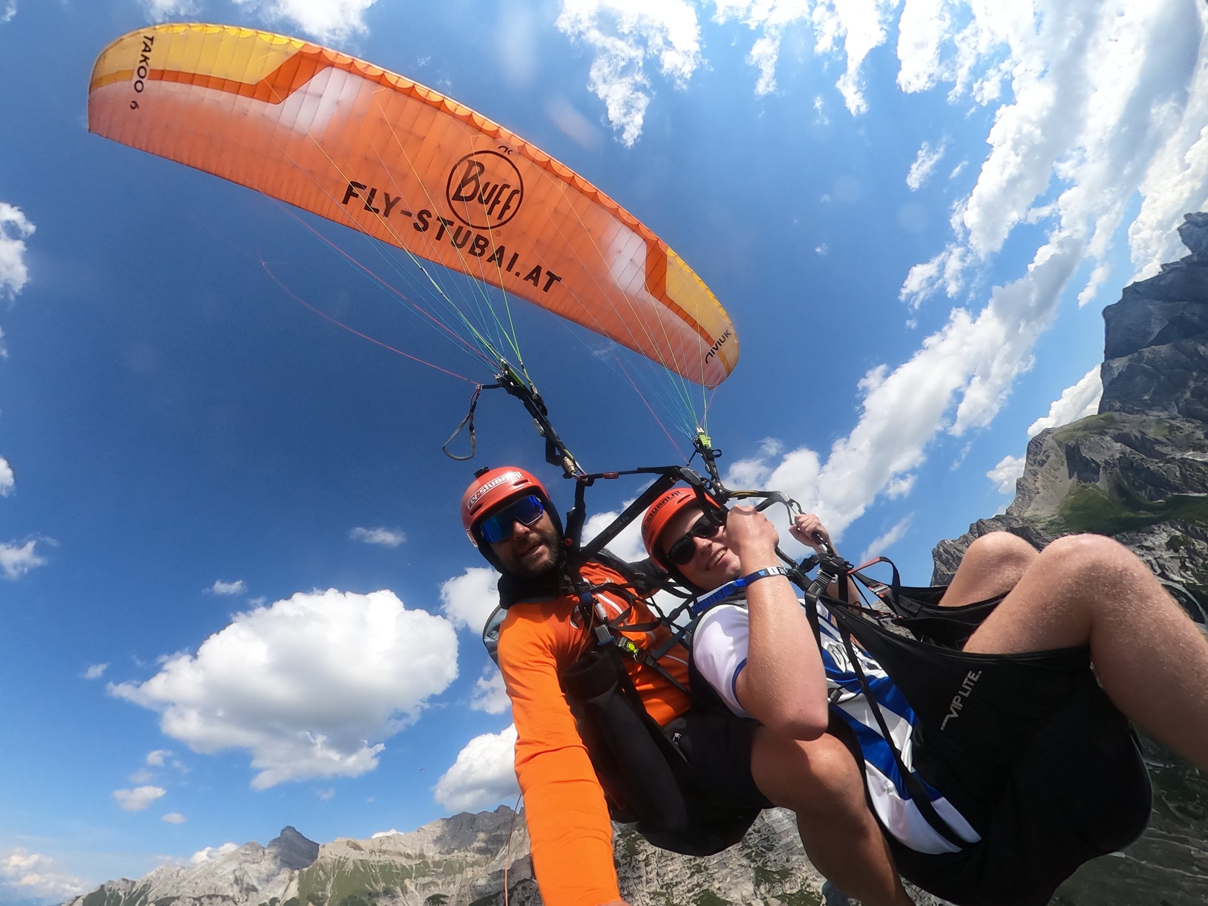 Thermikflug – 20 bis 30 Minuten mit den Aufwinden über dem Stubaital